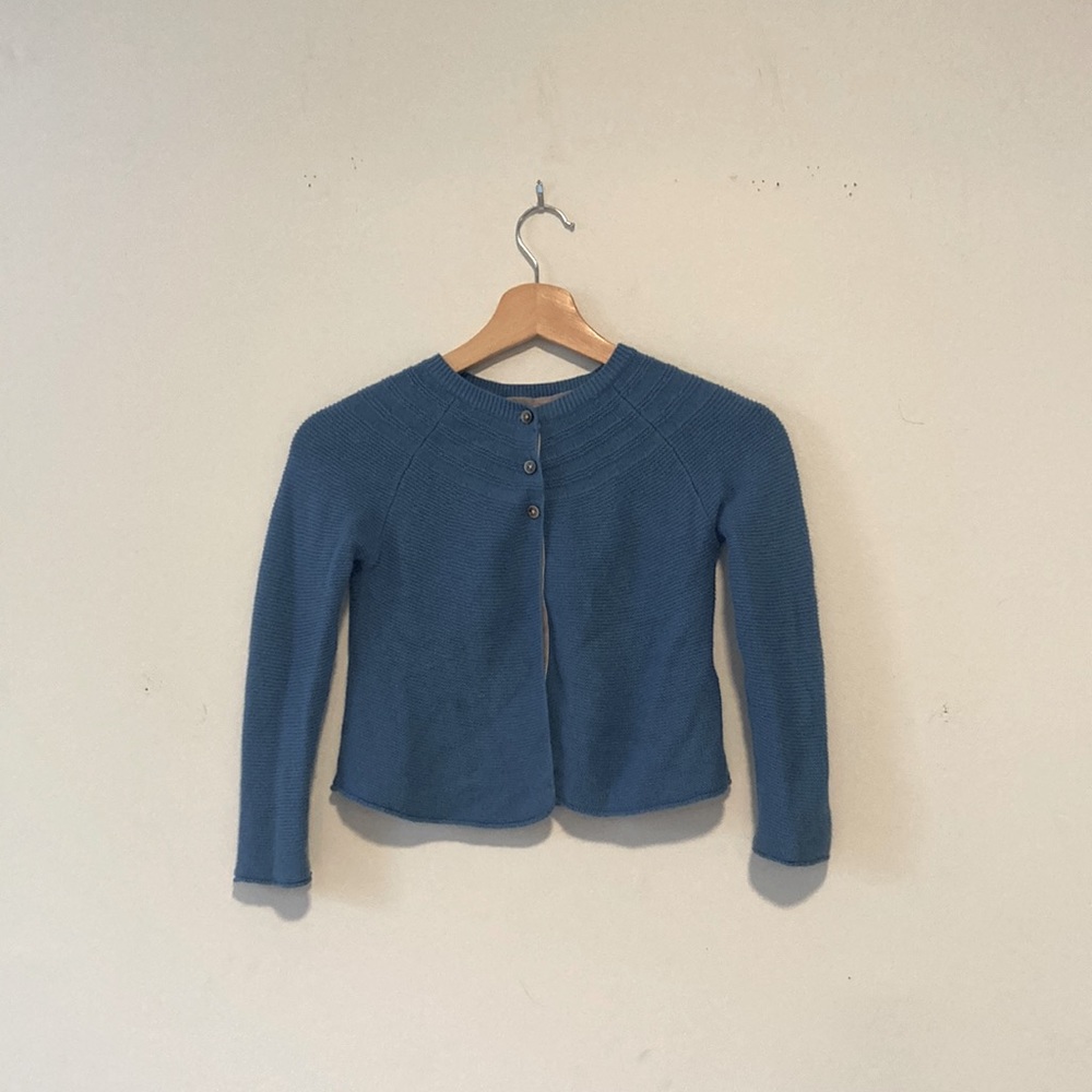 Children’s Blue Button Up Sweater